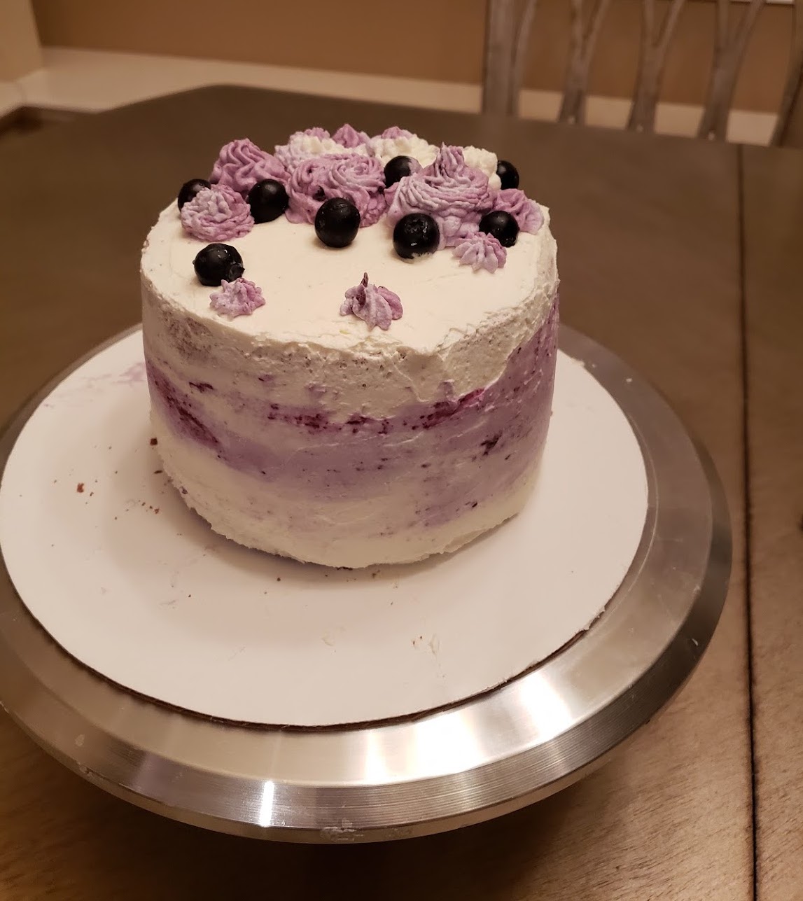 Blueberry Chocolate Cake